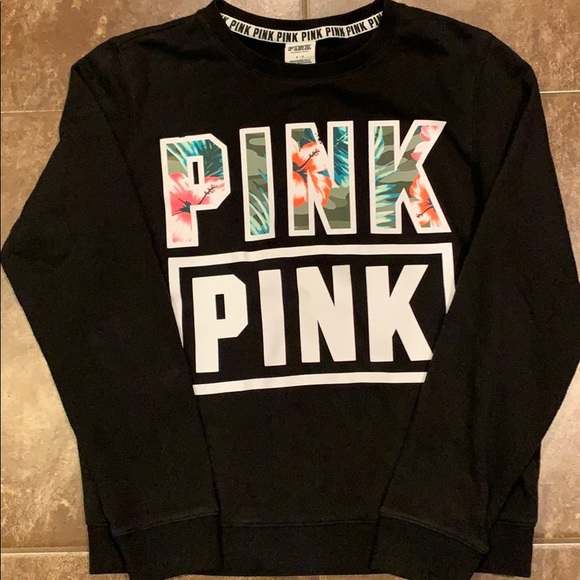 PINK Victoria's Secret Tops - GUC Pink crewneck sweatshirt